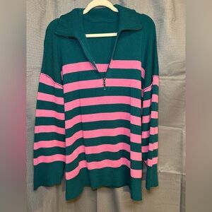 Women’s Striped Sweater - Size XL